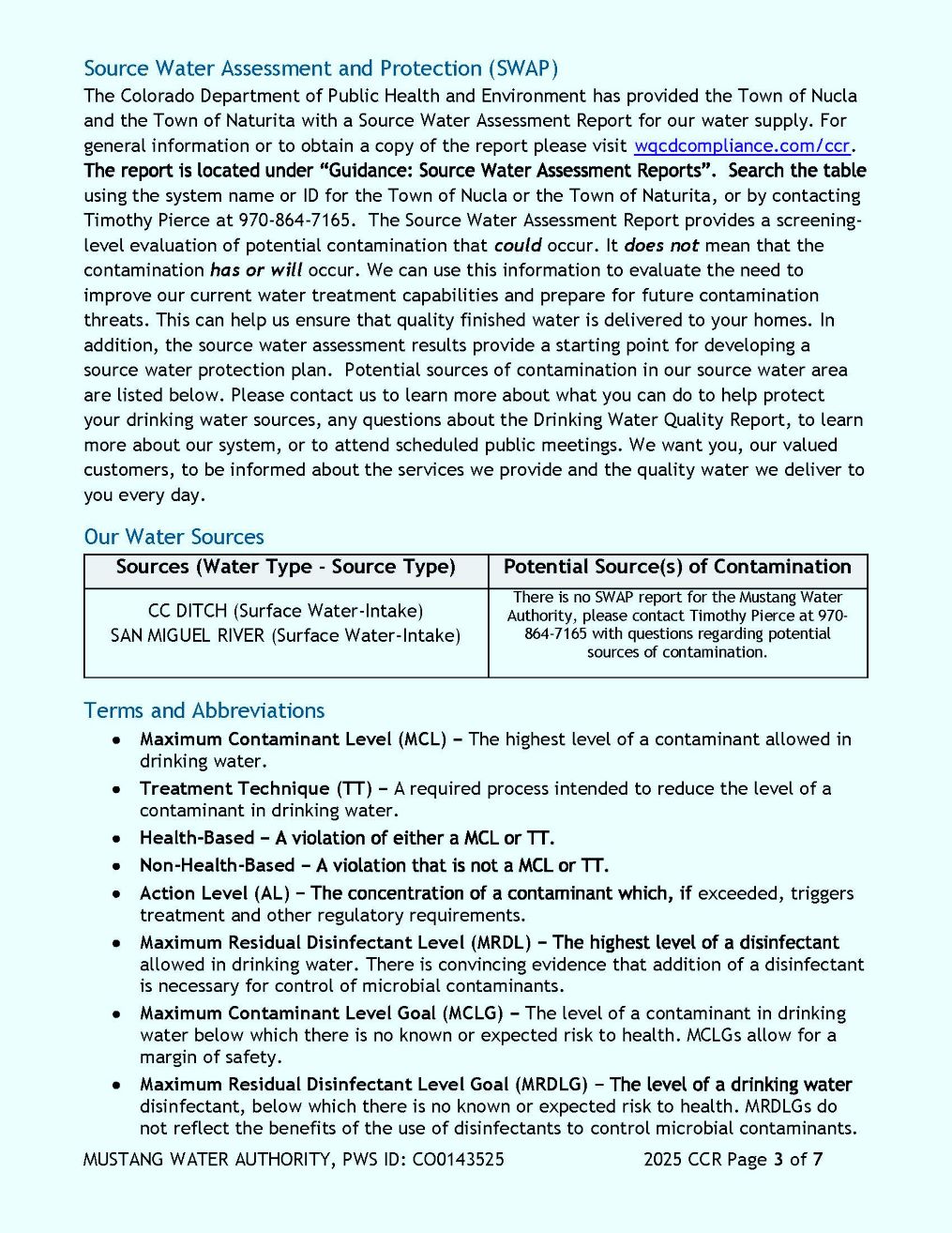 Mustang Water Page 3